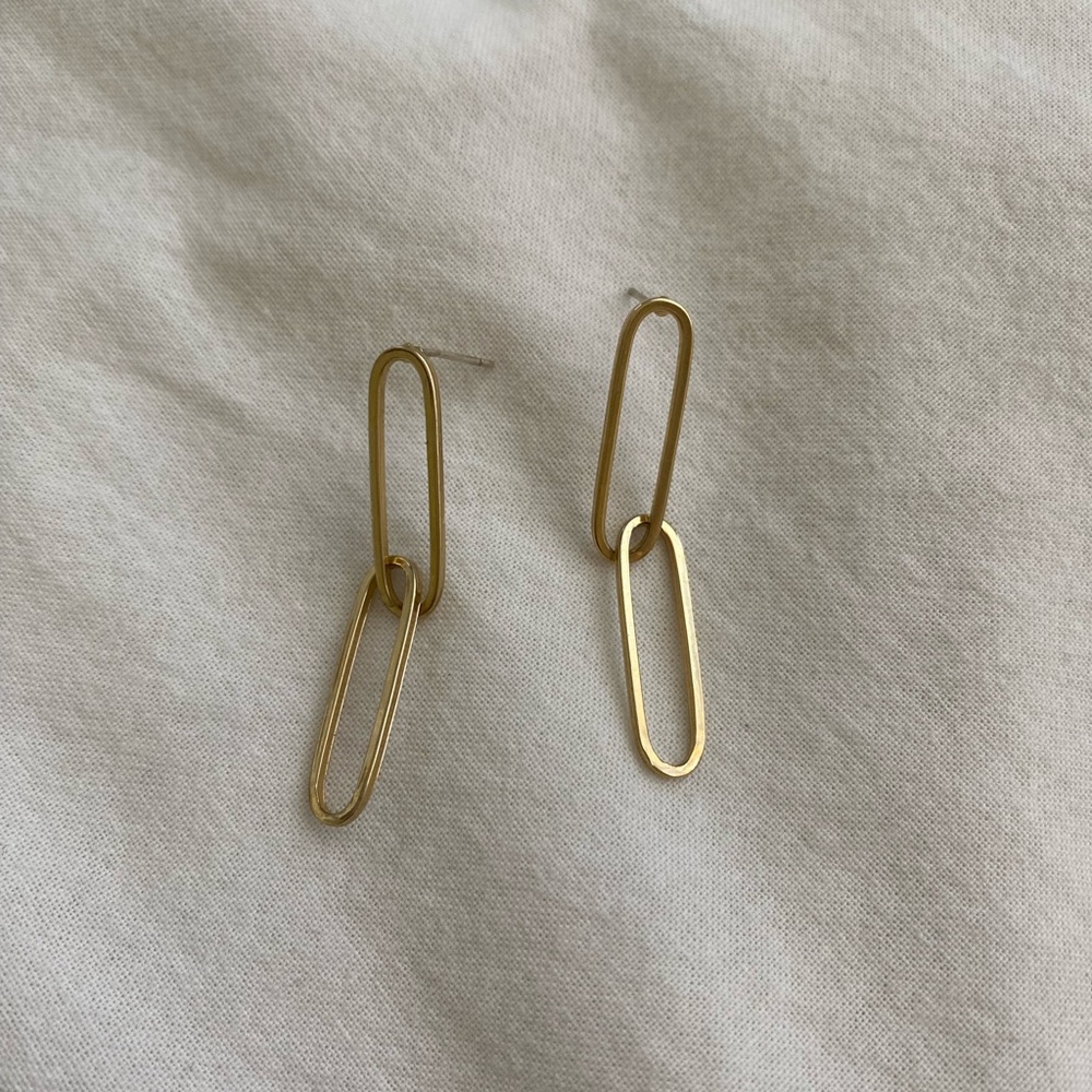 Paperclip Earrings